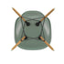 Cadeira Eames em Fibra de Vidro DSW / Base Freixo